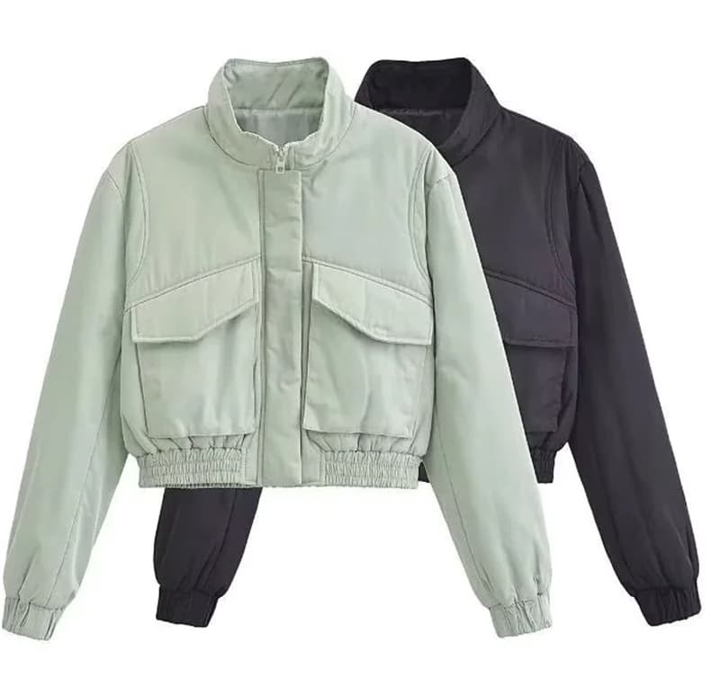 ジャケットセットアップ フロントポケット付きプリーツスカートセット