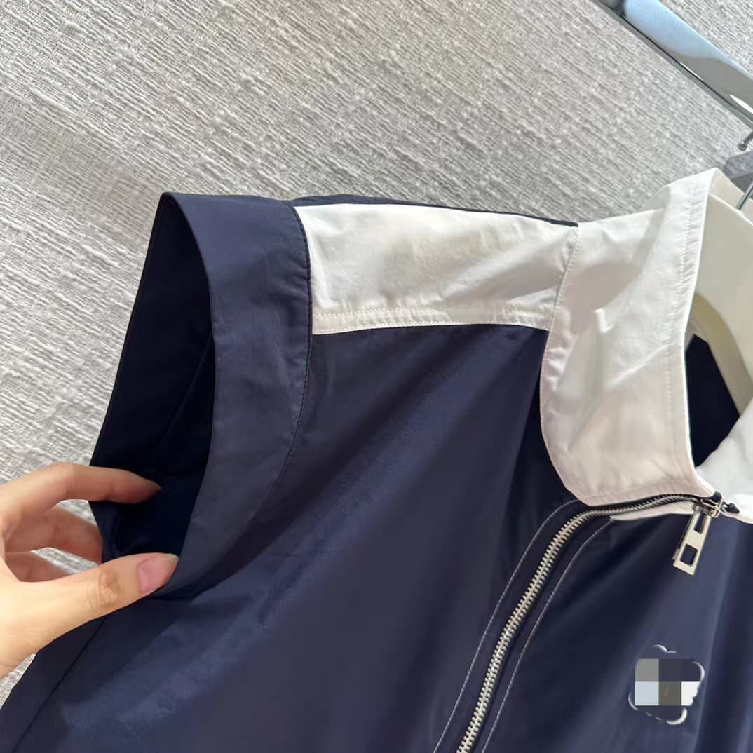 ジャケットセットアップ ハイネックスポーツベストセットアップ