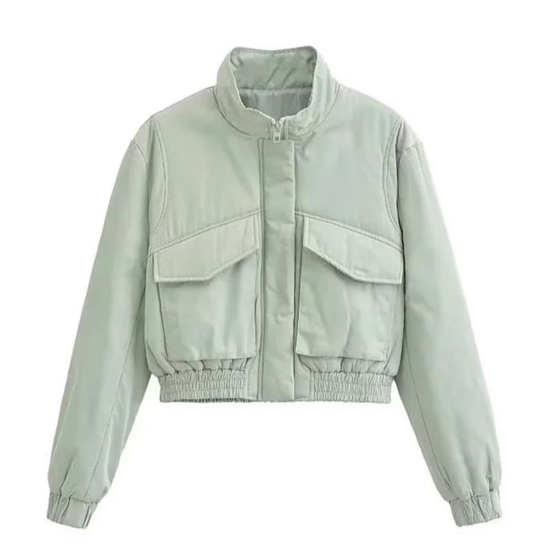 ジャケットセットアップ フロントポケット付きプリーツスカートセット